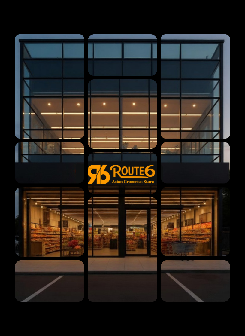 Baskets of fresh produce at a neighborhood market